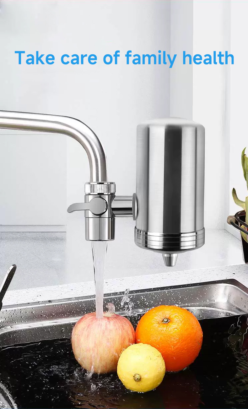 Premium 304 Stainless Steel Faucet Water Filter | 0.01 Micron - Image 9