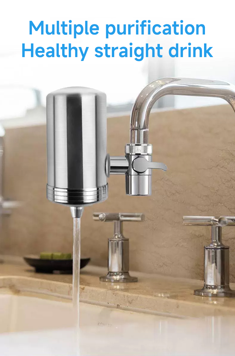 Premium 304 Stainless Steel Faucet Water Filter | 0.01 Micron - Image 11