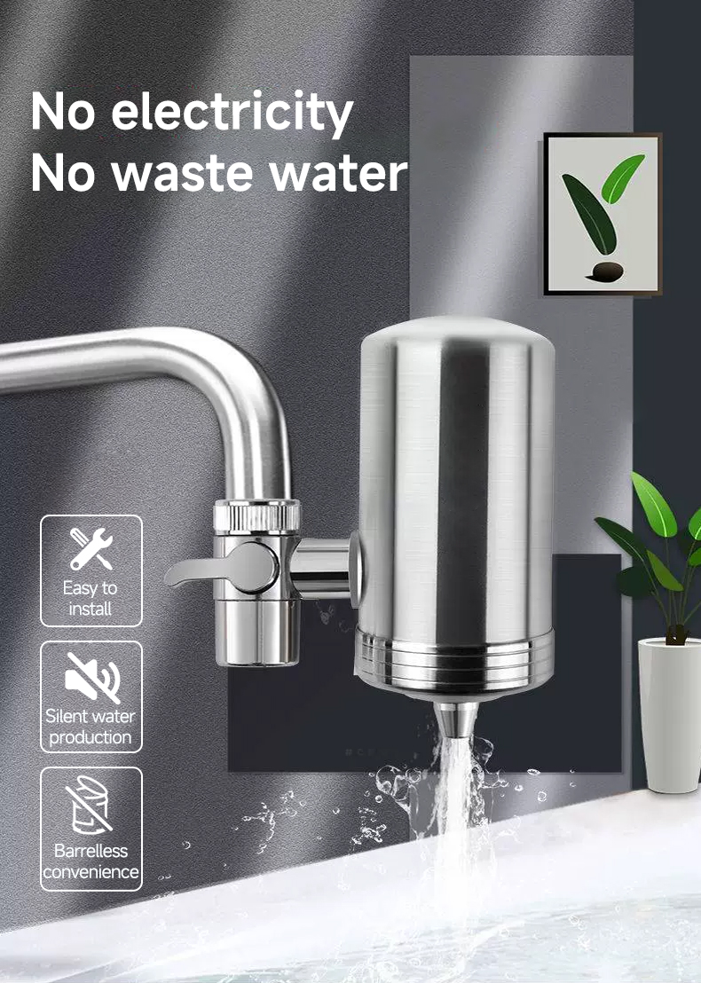Premium 304 Stainless Steel Faucet Water Filter | 0.01 Micron - Image 12