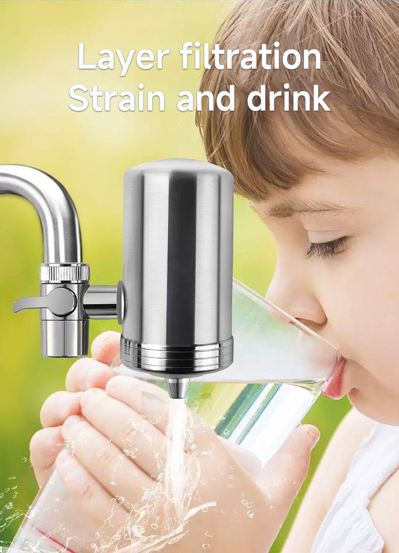 Premium 304 Stainless Steel Faucet Water Filter | 0.01 Micron - Image 14
